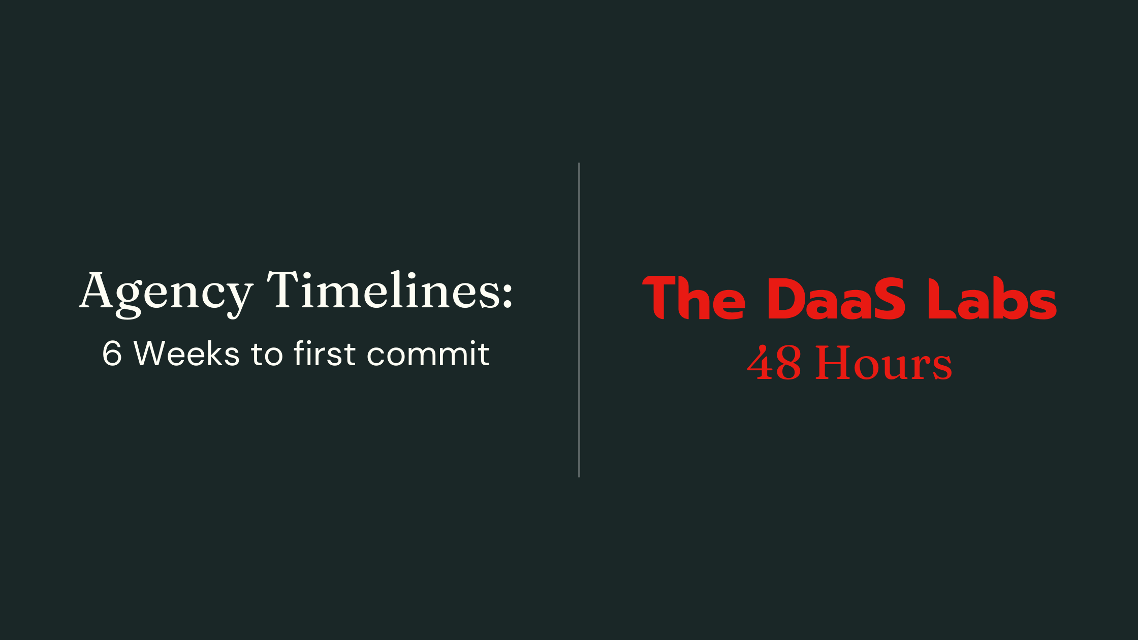 The 48-Hour Sprint: How We Deliver in Days What Agencies Take Months to Start